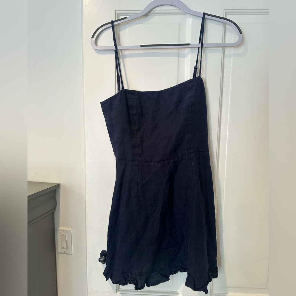 Reformation navy dress